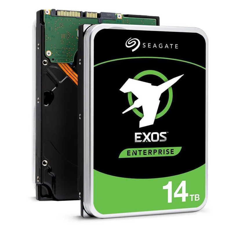 Seagate Exos X16 14TB Enterprise HDD SATA 3.5" Internal Hard Drive - مساحة تخزين